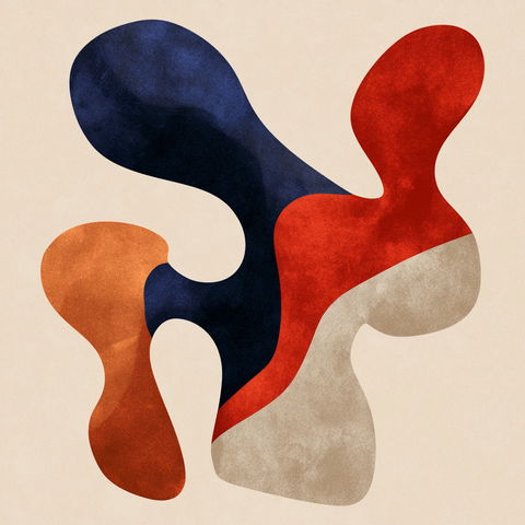 Jean Arp style (Sculptors), Midjourney V8.2