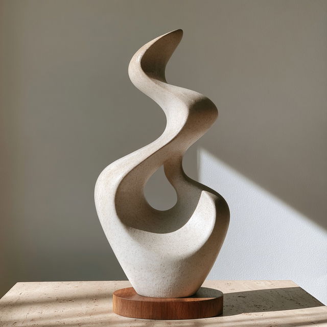 Jean Arp style, Midjourney V8.2, render 3 of 4