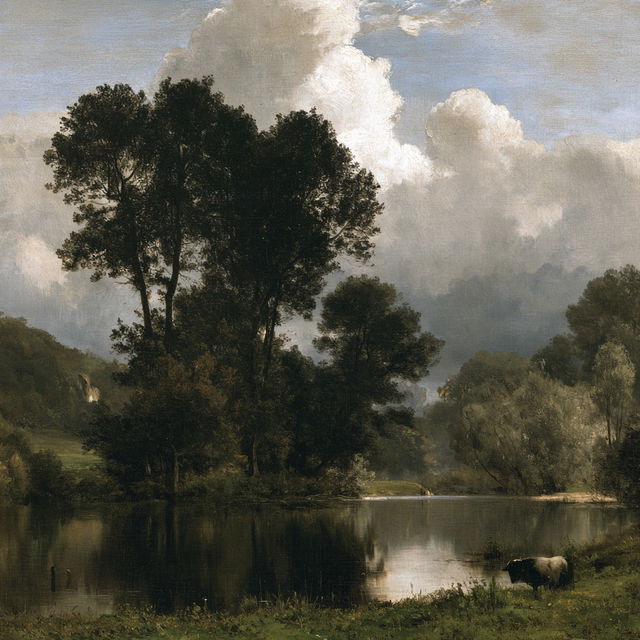 Jean-Baptiste Corot style, Midjourney V8.2, render 4 of 4