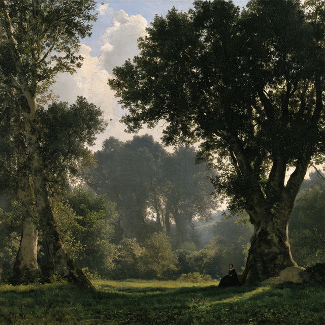 Jean-Baptiste Corot style, Midjourney V8.2, render 3 of 4