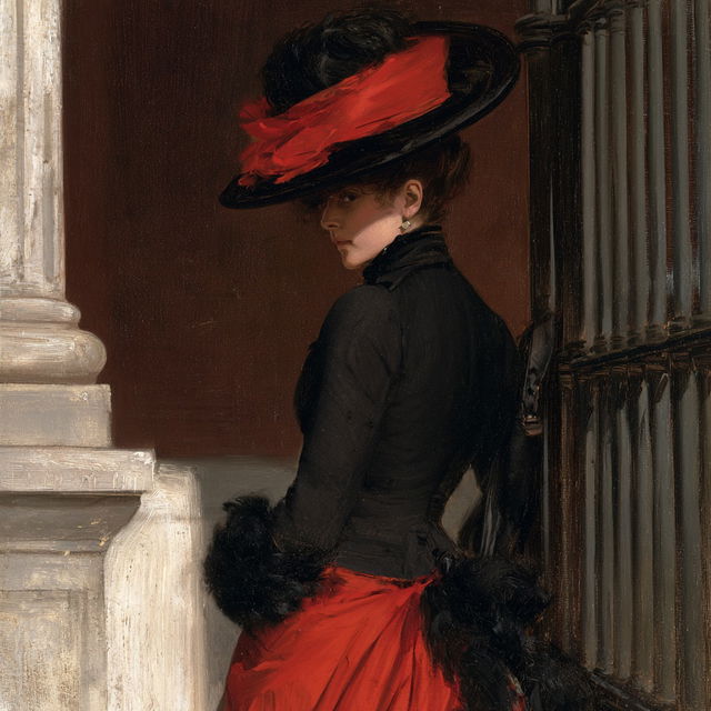 Jean Beraud style, Midjourney V8.2, render 2 of 4