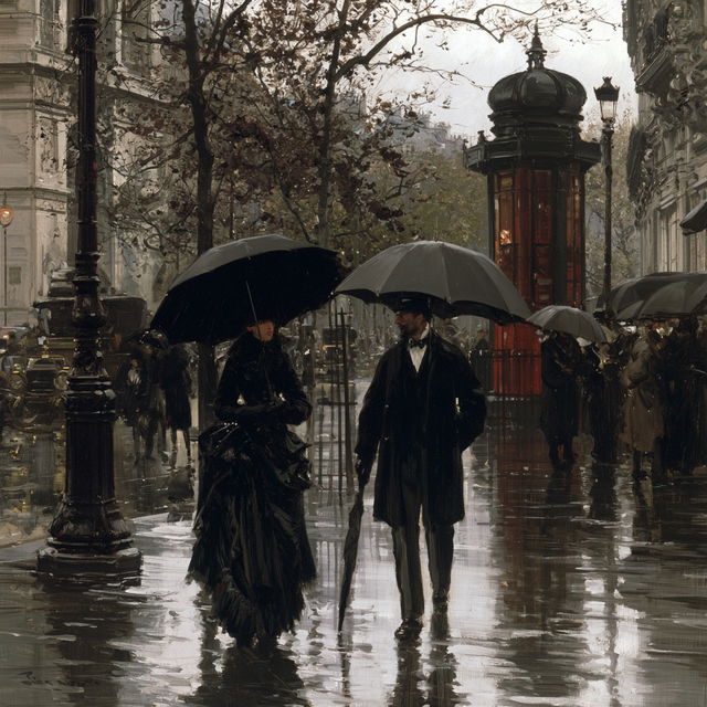 Jean Beraud style, Midjourney V8.2, render 4 of 4