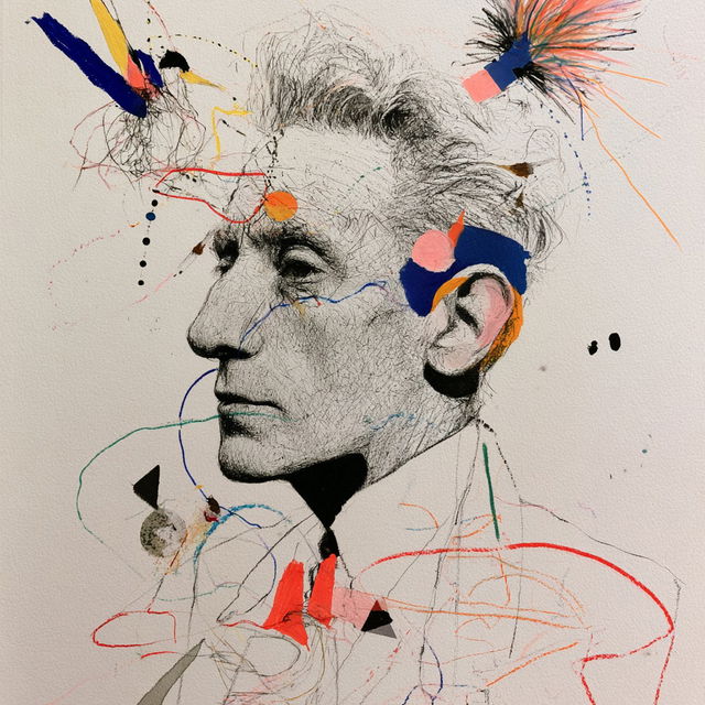 Jean Cocteau style, Midjourney V8.2, render 2 of 4