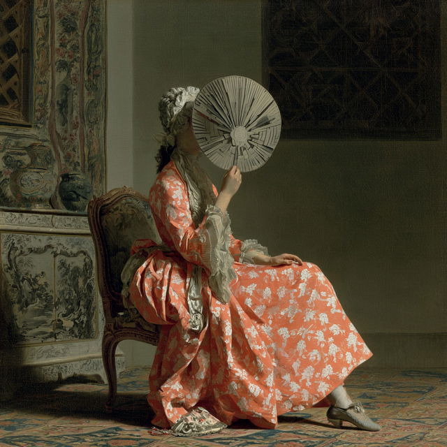 Jean-Etienne Liotard style, Midjourney V8.2, render 1 of 4