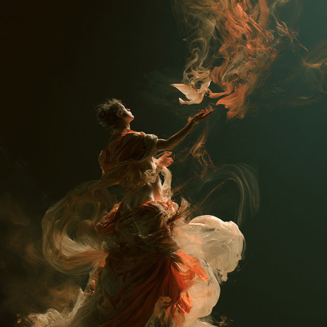 Jean-Honore Fragonard style, Midjourney V8.2, render 4 of 4
