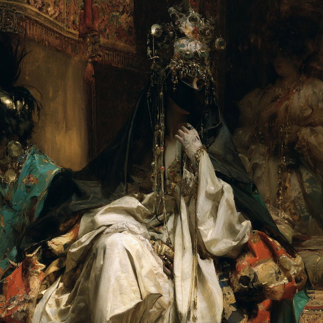Jean-Joseph Benjamin-Constant style, Midjourney V8.2, render 4 of 4