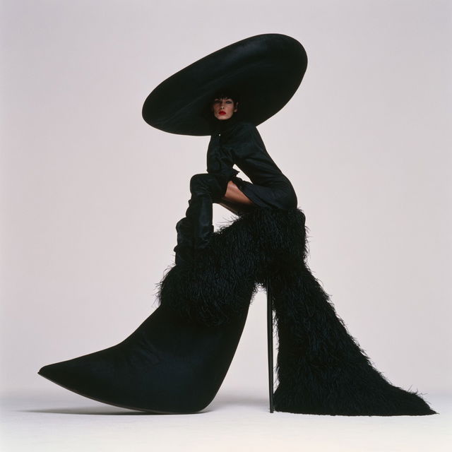 Jean-Paul Goude style, Midjourney V8.2, render 1 of 4