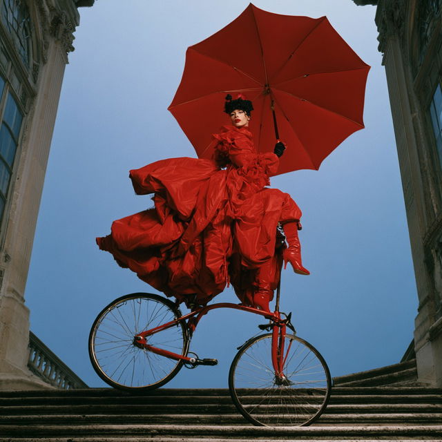 Jean-Paul Goude style, Midjourney V8.2, render 4 of 4