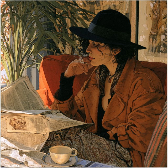 Jean-Pierre Gibrat style, Midjourney V8.2, render 2 of 4