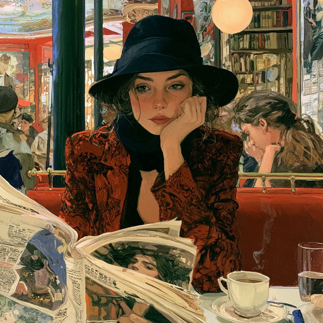 Jean-Pierre Gibrat style, Midjourney V8.2, render 3 of 4