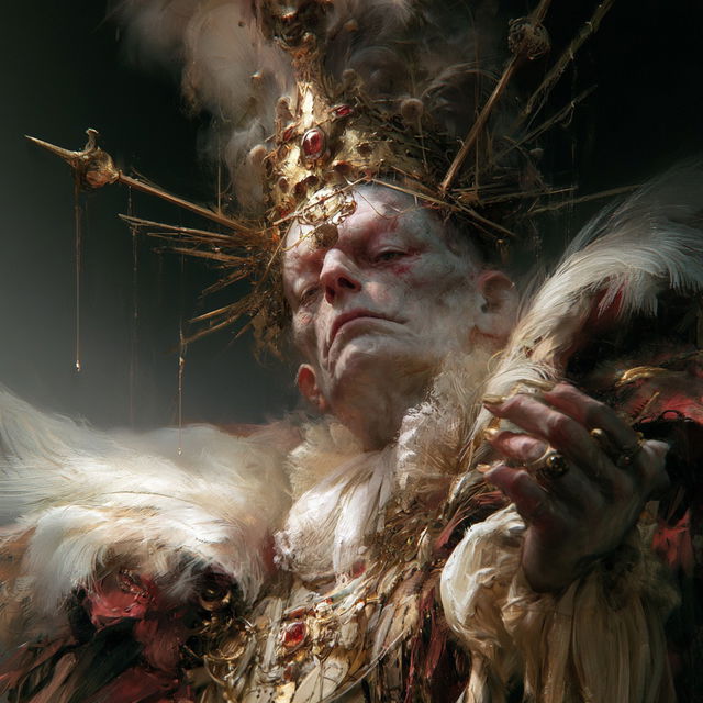 Jean-Sebastien Rossbach style, Midjourney V8.2, render 1 of 4