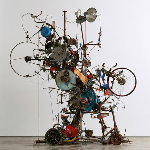 Jean Tinguely style (Sculptors), Midjourney V8.2