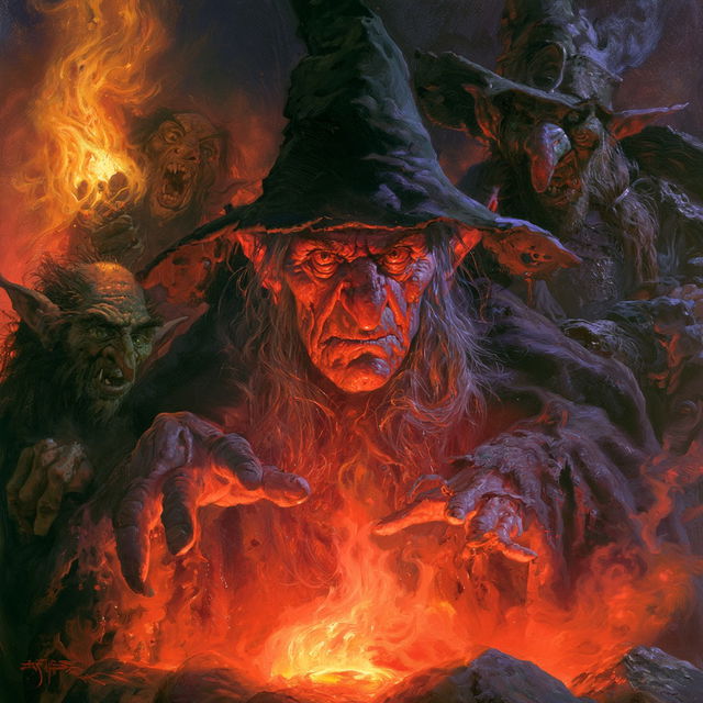 Jeff Easley style, Midjourney V8.2, render 2 of 4