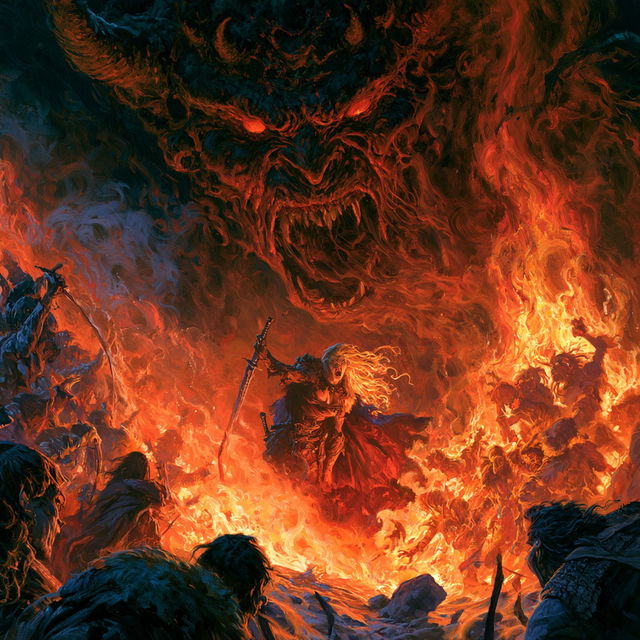 Jeff Easley style, Midjourney V8.2, render 3 of 4