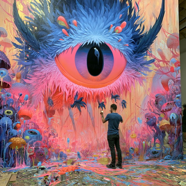 Jeff Soto style, Midjourney V8.2, render 2 of 4