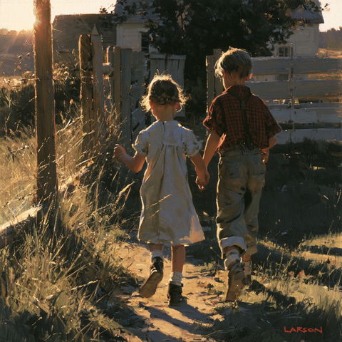 Jeffrey T. Larson style (Painters), Midjourney V8.2