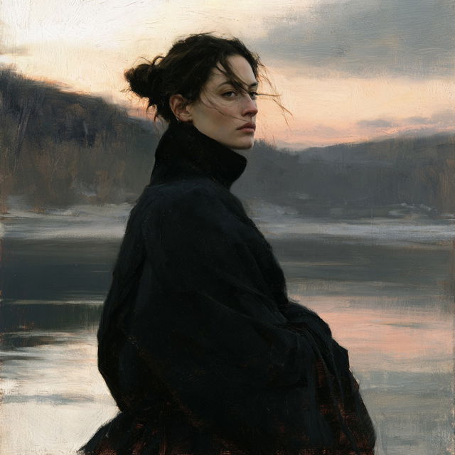 Jeremy Lipking style, Midjourney V8.2, render 2 of 4