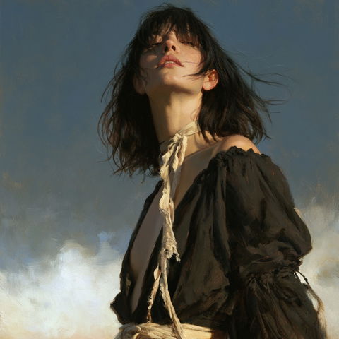 Jeremy Lipking style (Painters), Midjourney V8.2