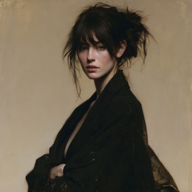 Jeremy Lipking style, Midjourney V8.2, render 3 of 4
