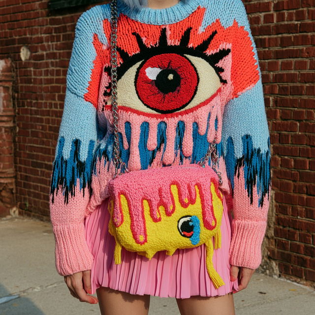 Jeremy Scott style, Midjourney V8.2, render 2 of 4
