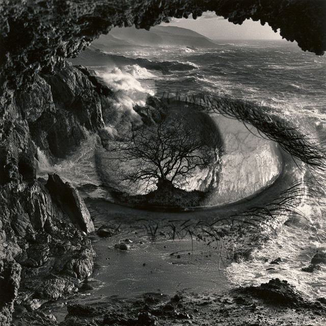 Jerry N. Uelsmann style, Midjourney V8.2, render 3 of 4