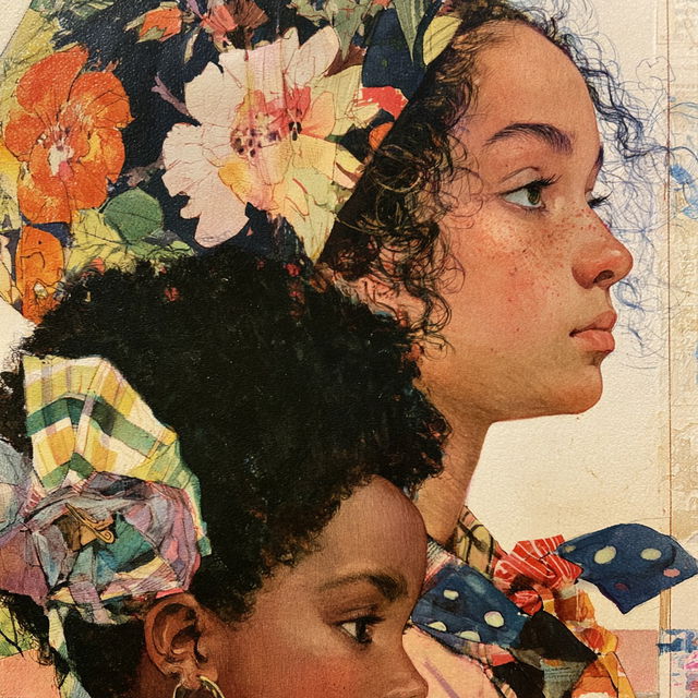 Jerry Pinkney style, Midjourney V8.2, render 4 of 4