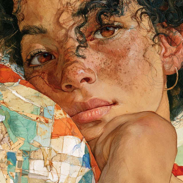 Jerry Pinkney style, Midjourney V8.2, render 3 of 4