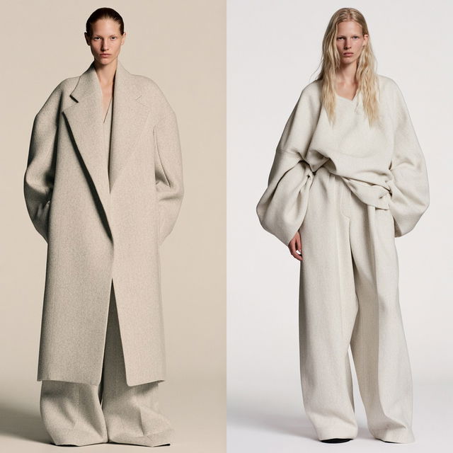 Jil Sander style, Midjourney V8.2, render 2 of 4