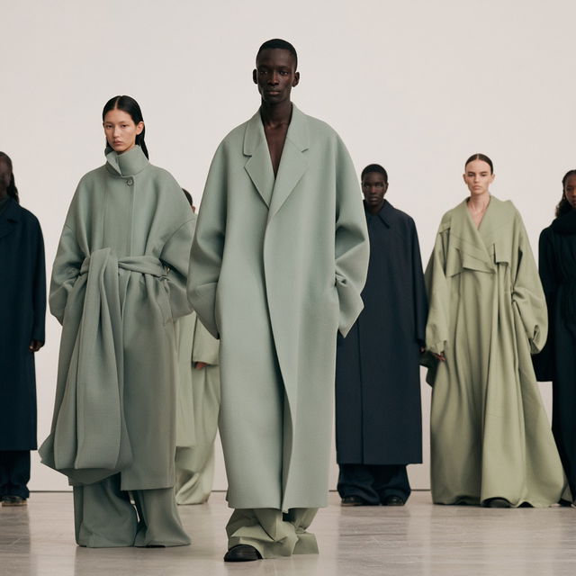 Jil Sander style, Midjourney V8.2, render 4 of 4