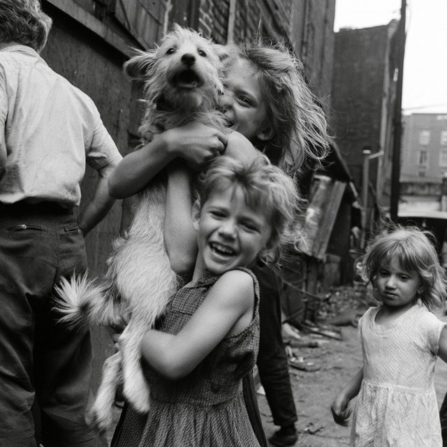 Jill Freedman style, Midjourney V8.2, render 2 of 4