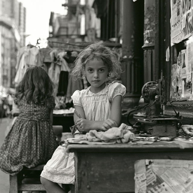 Jill Freedman style, Midjourney V8.2, render 4 of 4