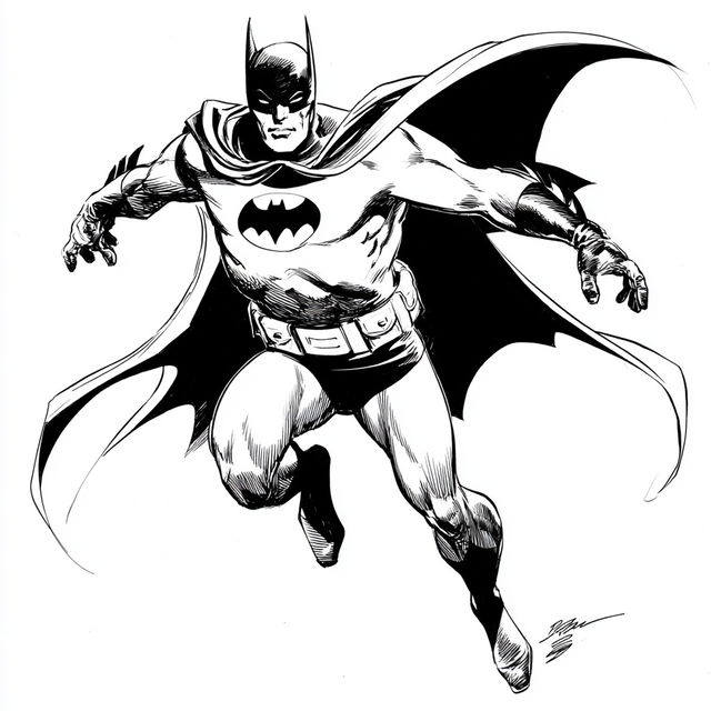 Jim Aparo style, Midjourney V8.2, render 4 of 4
