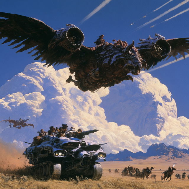 Jim Burns style, Midjourney V8.2, render 3 of 4