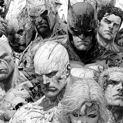 Jim Lee style (Illustrators), Midjourney V8.2