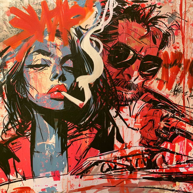 Jim Mahfood style, Midjourney V8.2, render 4 of 4