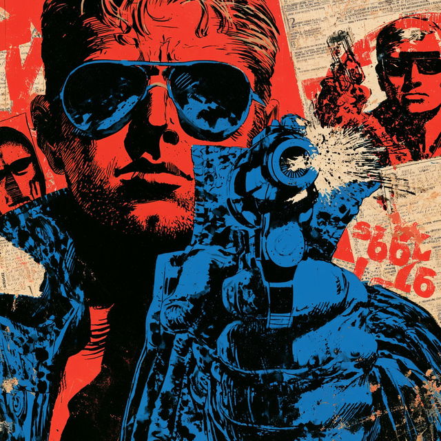 Jim Steranko style, Midjourney V8.2, render 2 of 4