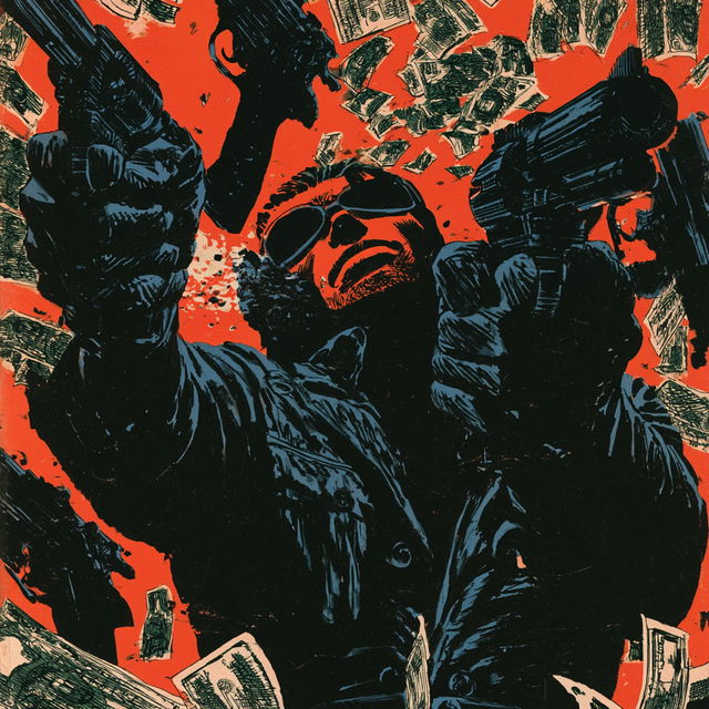 Jim Steranko style, Midjourney V8.2, render 4 of 4