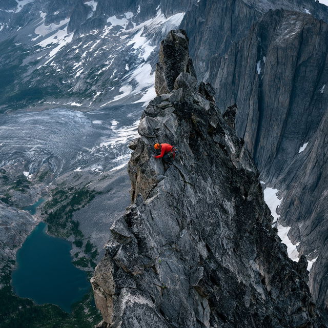 Jimmy Chin style, Midjourney V8.2, render 3 of 4
