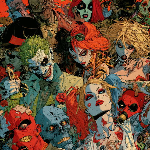 Jimmy Palmiotti style (Illustrators), Midjourney V8.2