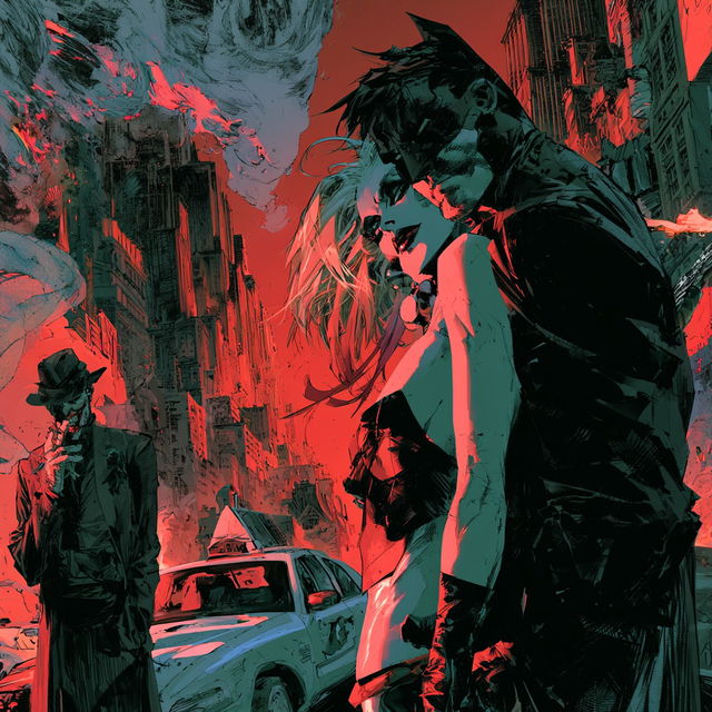 Jimmy Palmiotti style, Midjourney V8.2, render 4 of 4