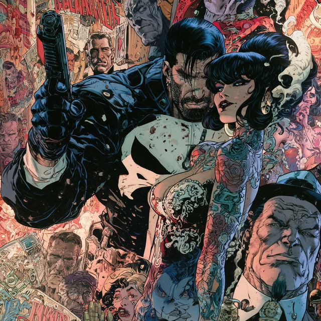 Jimmy Palmiotti style, Midjourney V8.2, render 3 of 4