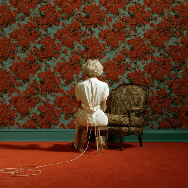 Jo Ann Callis style, Midjourney V8.2, render 1 of 4