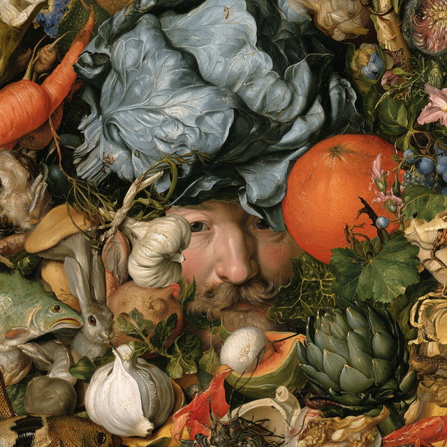 Joachim Beuckelaer style, Midjourney V8.2, render 3 of 4