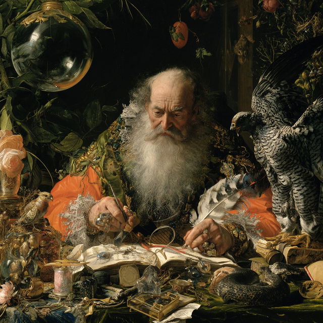 Joachim Wtewael style, Midjourney V8.2, render 2 of 4