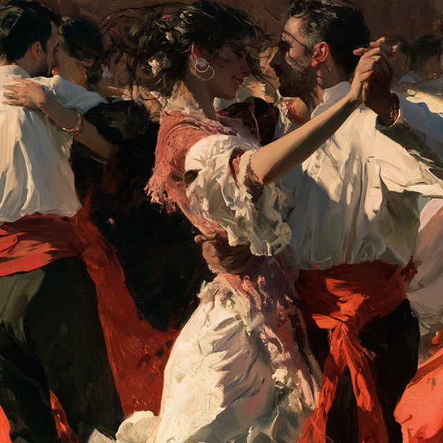 Joaquin Sorolla style, Midjourney V8.2, render 4 of 4