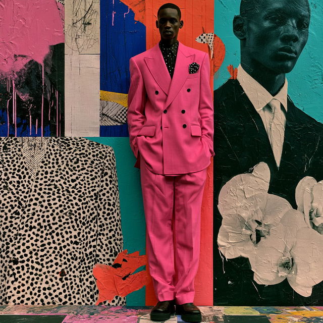 Joe Casely-Hayford style, Midjourney V8.2, render 2 of 4