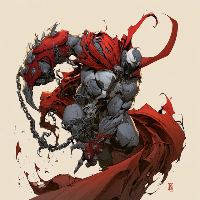 Joe Madureira style, Midjourney V8.2, render 4 of 4