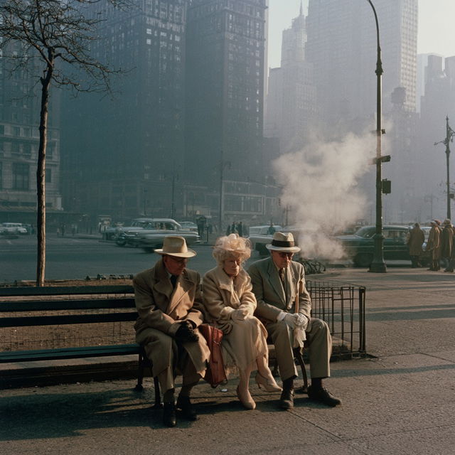 Joel Meyerowitz style, Midjourney V8.2, render 4 of 4