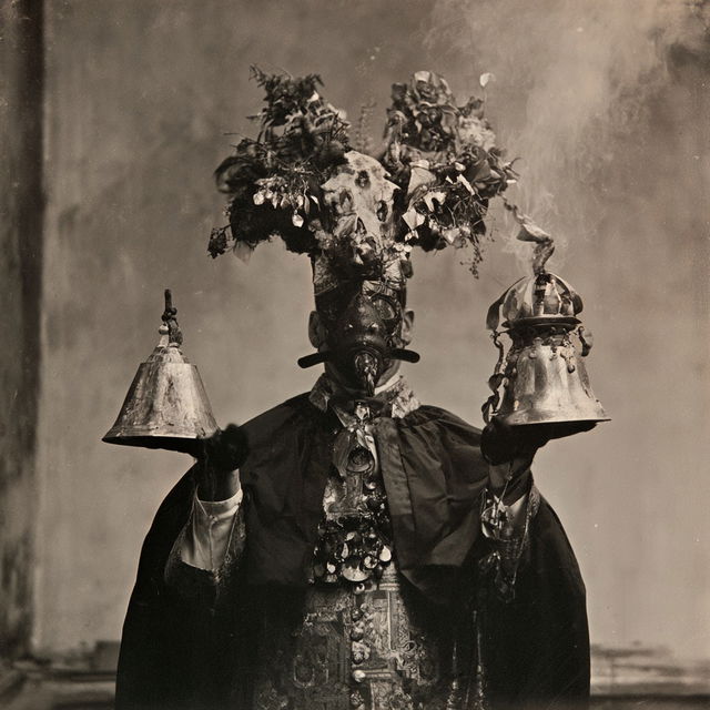 Joel-Peter Witkin style, Midjourney V8.2, render 4 of 4