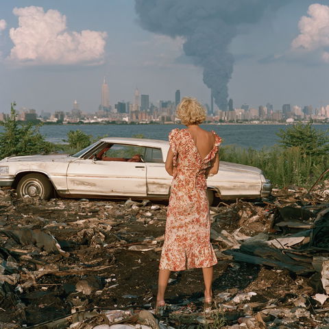 Joel Sternfeld style (Photographers), Midjourney V8.2